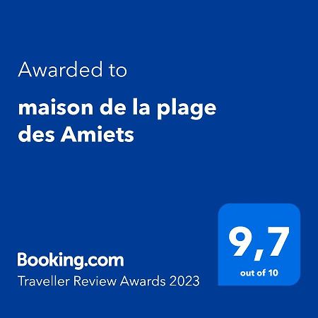 Maison De La Plage Des Amiets Cléder Exteriör bild