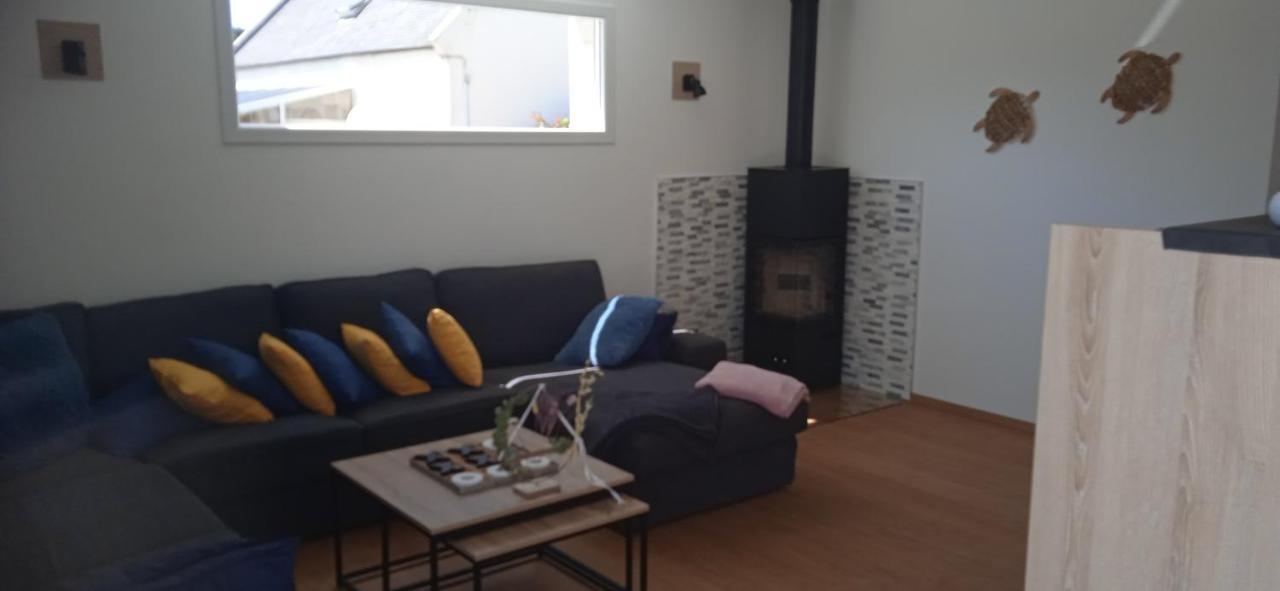 Maison De La Plage Des Amiets Cléder Exteriör bild